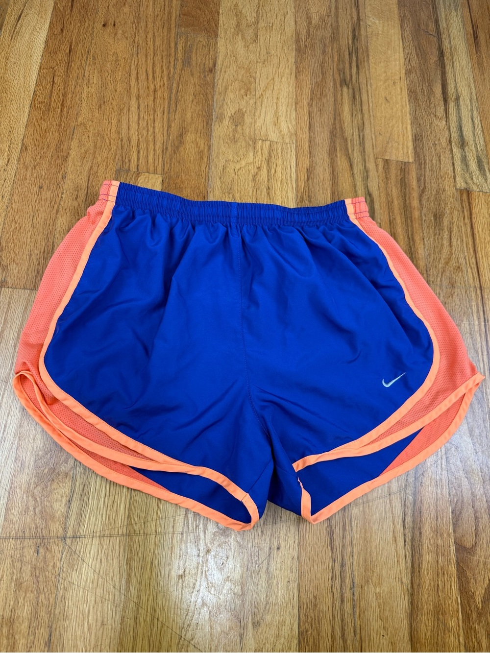 Nike Dri-FIT Women’s Running Shorts Size M Blue Coral Athletic